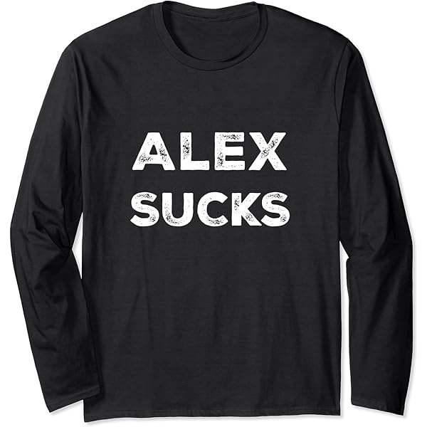 Amazon.com: Alex Sucks Tank Top : Clothing, Shoes & Jewelry